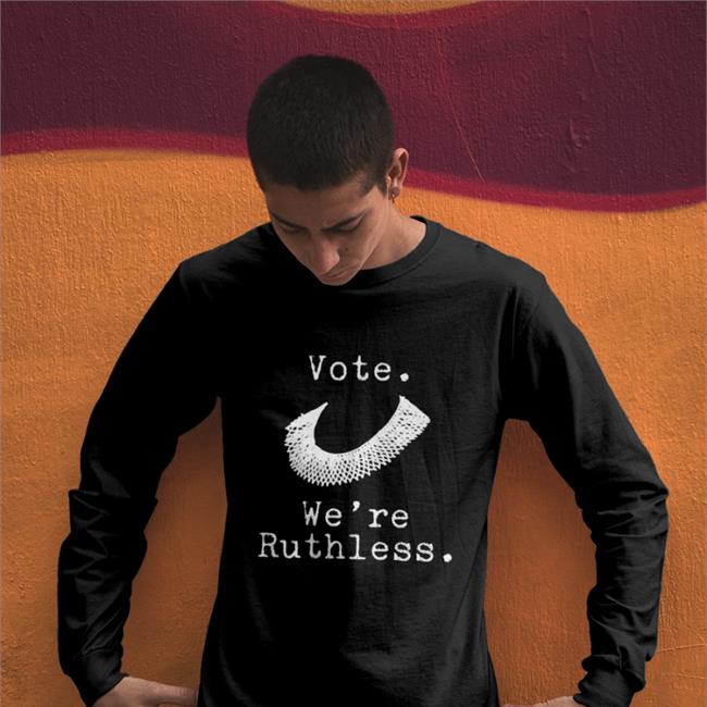 Margie B Vote We're Ruthless T Shirt Margie B Vote We're Ruthless Tee