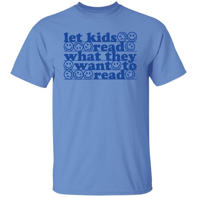 East Nash Teacher Merch Let Kids Read What They Want To Read Shirt