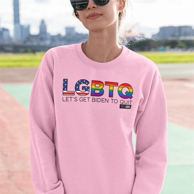 Lgbtq Let's Get Biden To Quit Tee