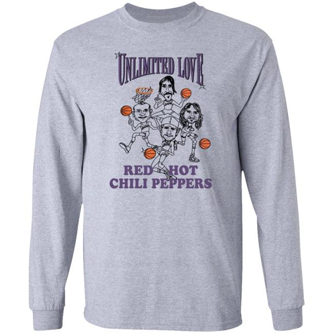 Los Angeles Lakers Unlimited Love Red Hot Chili Peppers Shirt Kyle Goon Los Angeles Lakers Unlimited Love Red Hot Chili Peppers Shirt Kyle Goon