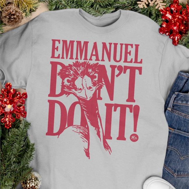 Graeme Devine Emmanuel Don’T Do It T Shirt Knuckle Bump Farms