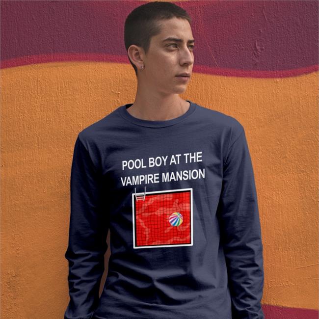 Pool Boy At The Vampire Mansion Sweatshirt D0cshartens