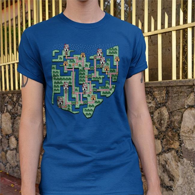 Ohio Map Shirt