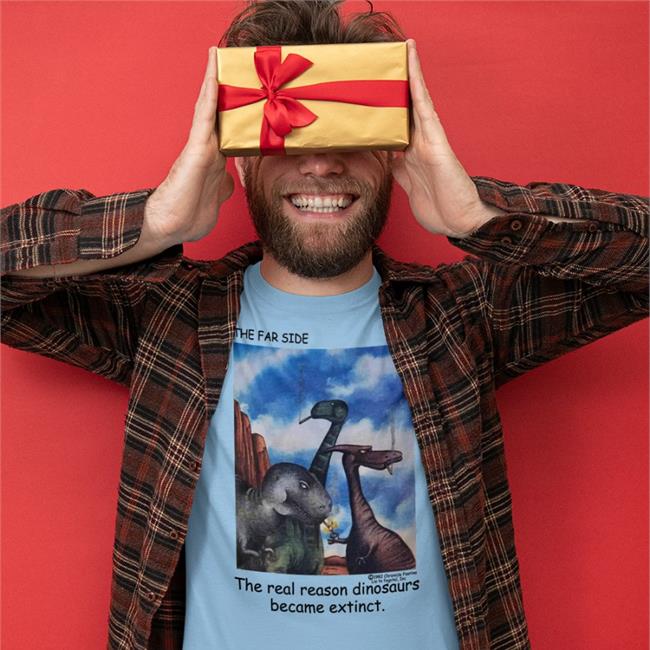 Shirts That Go Hard The Far Side The Real Reason Dinosaurs Are Extinct Shirt