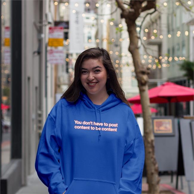 You Don't Have To Post Content To Be Content T Shirt