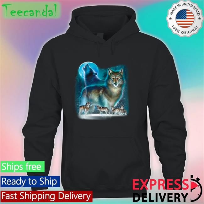 Owlhouseseason3 Wolf Pack Wolves Moon Decal Long Sleeve