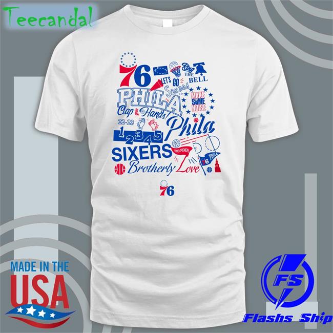 Sixers 76 Phila ClapYour Hand Ring The Bell Make Some Noise Sixers Brotherly Hoodie Philadelphia 76Ers