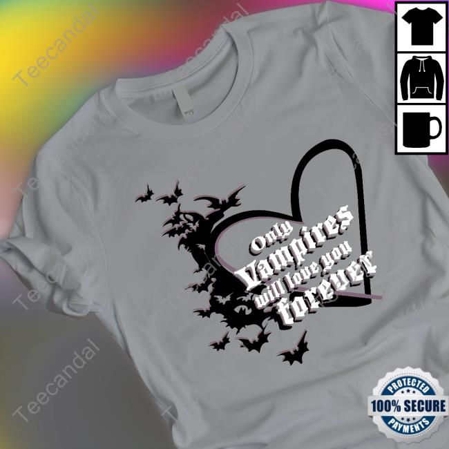 Joe Only Vampires Will Love You Forever Long Sleeve Tee Shirt