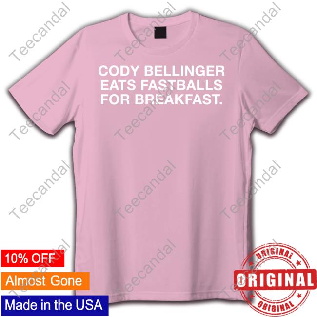 Obviousshirts Cody Bellinger Eats Fastballs For Breakfast Shirt