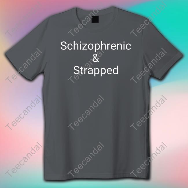 Nsfwcloth Merch Schizophrenia & Striped Sweatshirt