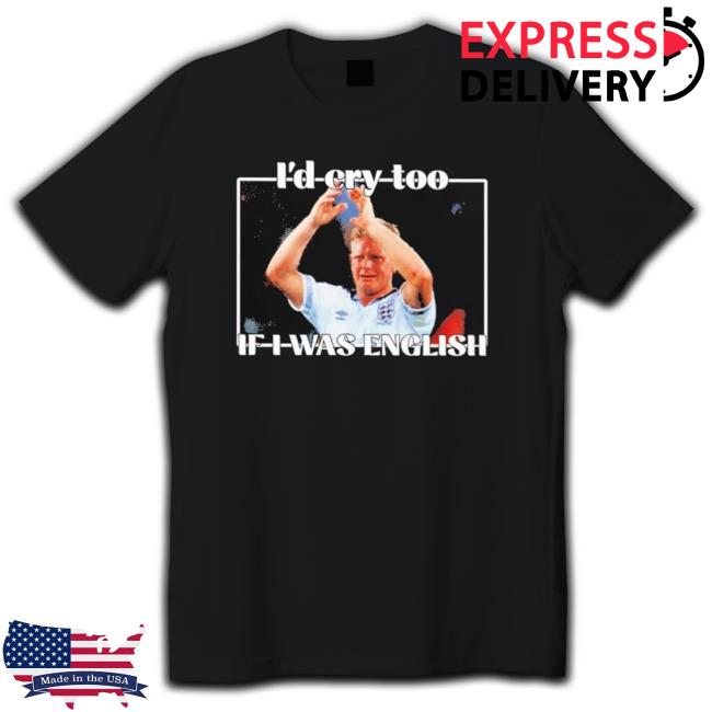 Official Gazza I’D Cry Too If I Was English Hoodie
