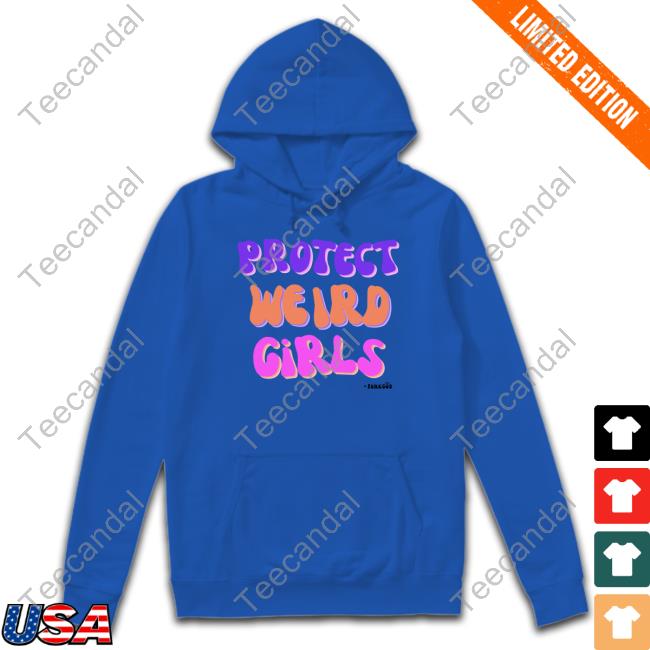 Protect Weird Girls Hooded Sweatshirt