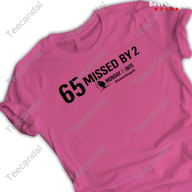 65 Missed By 2 Monday Q Info Crewneck Sweatshirt