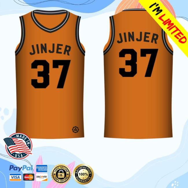 Jinjer Merch Jinjer B-Ball Jersey 37 Eugene