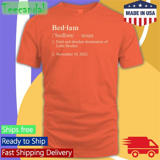 Barstool Sports Merch Bedlam Definition Hooded Sweatshirt Barstool U