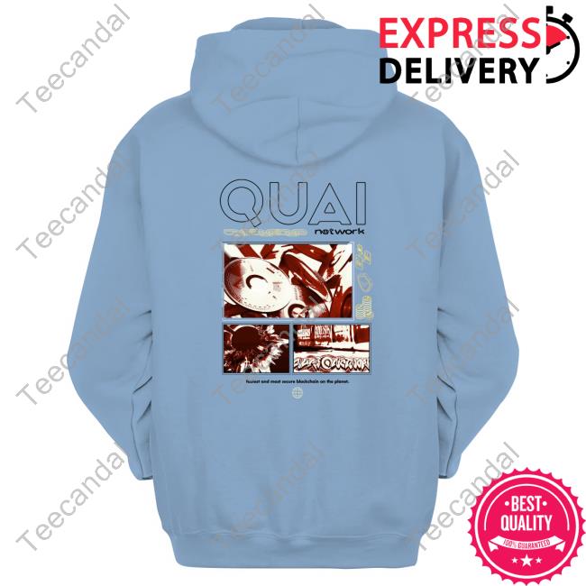 Quai Network Fastest And Most Secure Blockchain On The Planet Hoodie