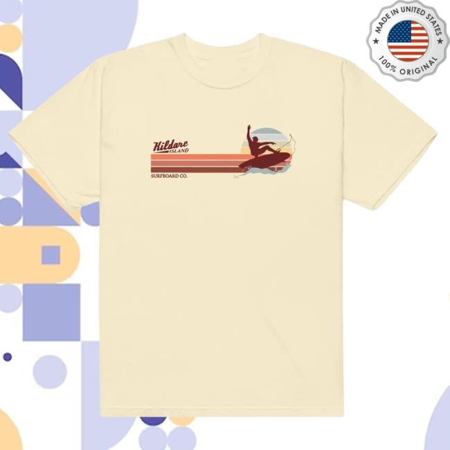 Netflix Merch Outer Banks Kildare Island Retro Surf Comfort Colors Long Sleeve Shirt