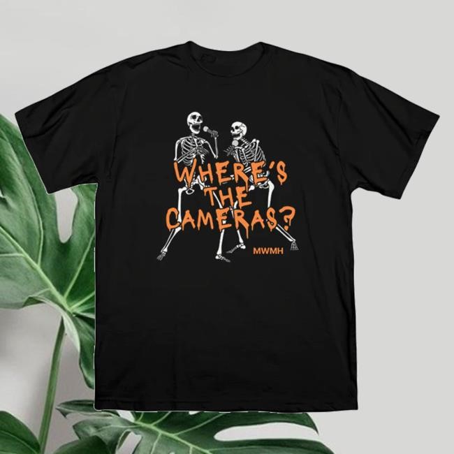 Official Mwmh Shop Merch Where's The Cameras Tee Tee