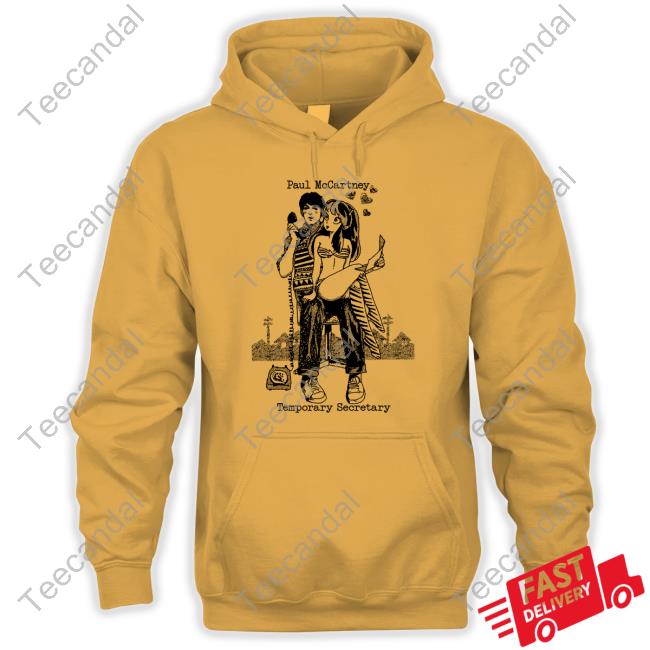 Paul Mccartney Temporary Secretary Hooded Sweatshirt
