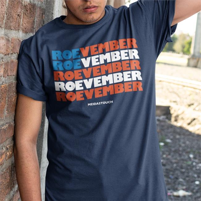 Meidastouch Merch Roevember Long Sleeve T Shirt Black Vote Roemember Shirt