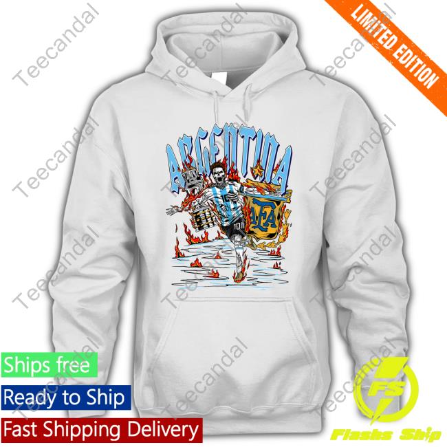 Messi Argentina Sana T Shirt