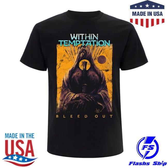 Within Temptation Merch Store Bleed Orange Hoodie