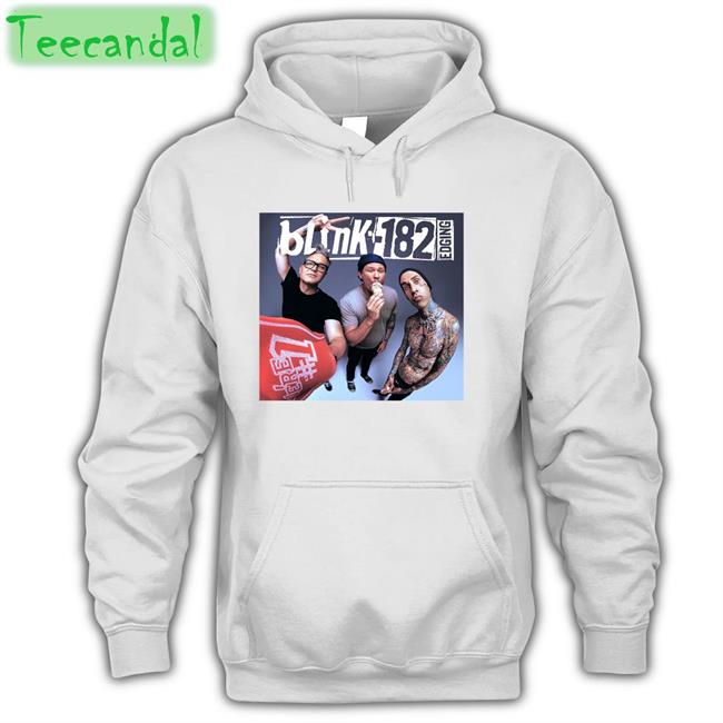 Blink 182 Edging Hoodie Markhoppus