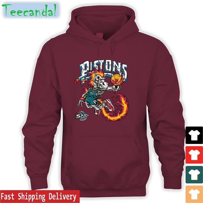 Pistons Sana Detroit Sweatshirt Pistons Sana Detroit T Shirt Sanadetroit