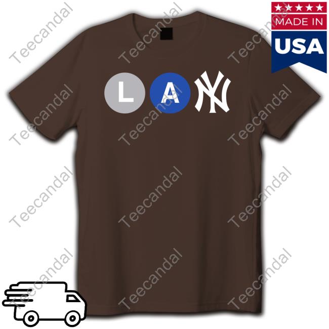 L A NY L-Train A-Train Ny T Shirt Lany Store