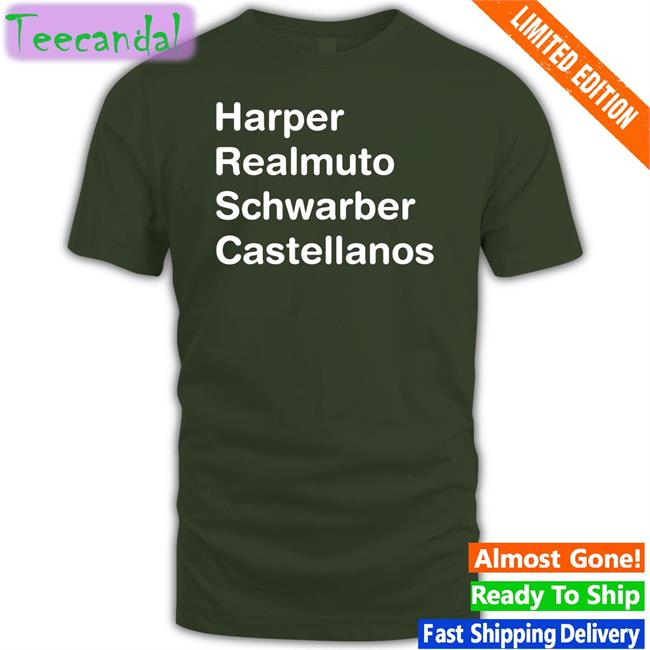 Geoff Fromdc Crawley Harper Realmuto Schwarber Castellanos T-Shirt