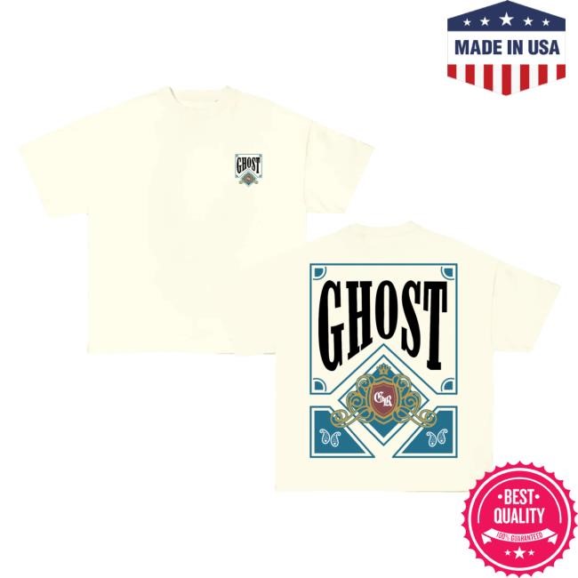 Official Ghost Racing Merch Dark Cyan Playing Card T-Shirt, Hoodie, Tank Top, Sweater And Long Sleeve T-Shirt Cream
