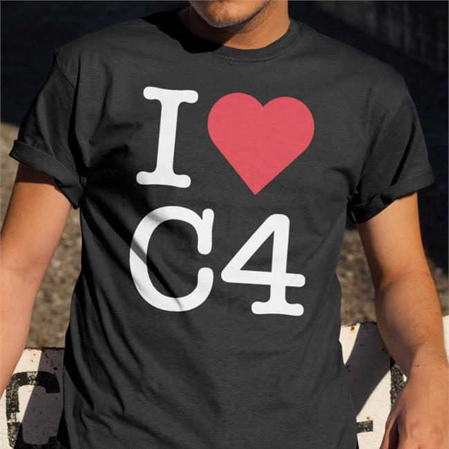 Joey Jones I Heart C4 T Shirt