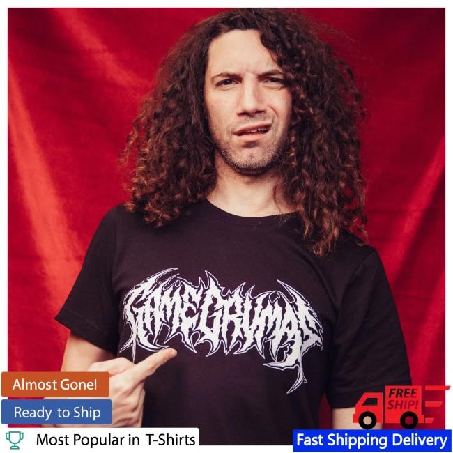 Game Grumps Merch Store Black Metal Shirt