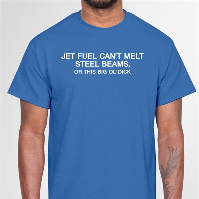 Jet Fuel Can't Melt Steel Beams Or This Big Ol' Dick Hooded Sweatshirt Shirts That Go Hard