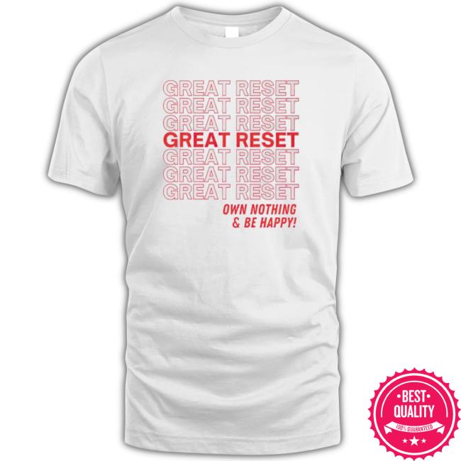 Awesome Great Reset Own Nothing And Be Happy Long Sleeve Shirt