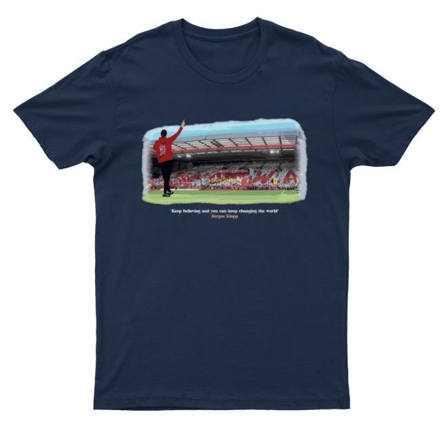 Theanfieldwrap Merch Keep Believing Hoodie