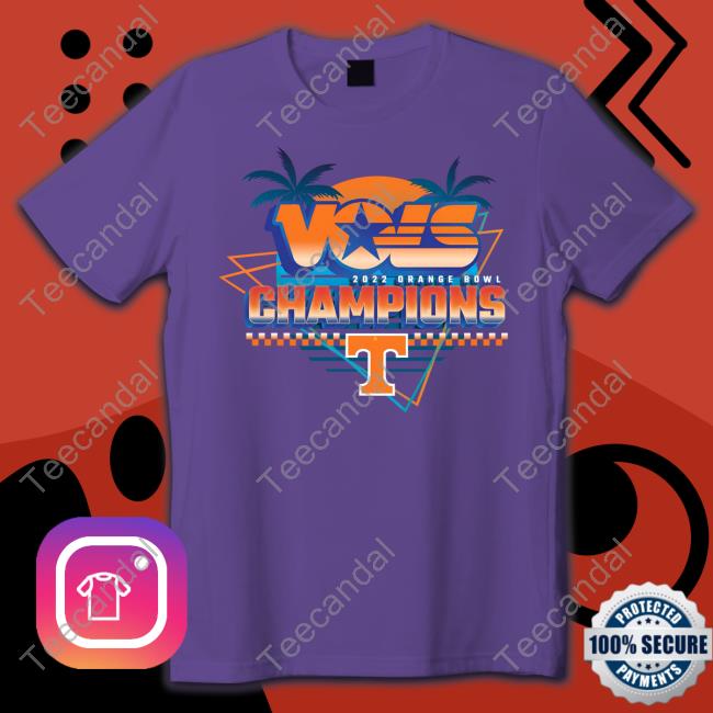 Tennessee Football Vols 2022 Orange Bowl Champions Hoodie Tennessee Football Vols 2022 Orange Bowl Champions Hoodie