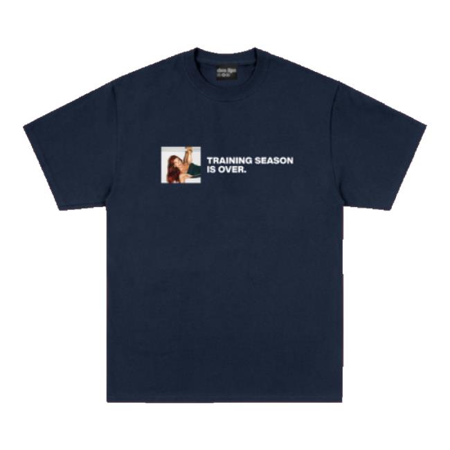 Original Dua Lipa Merch Store Training Season Navy Sweatshirt Dualipa Shop
