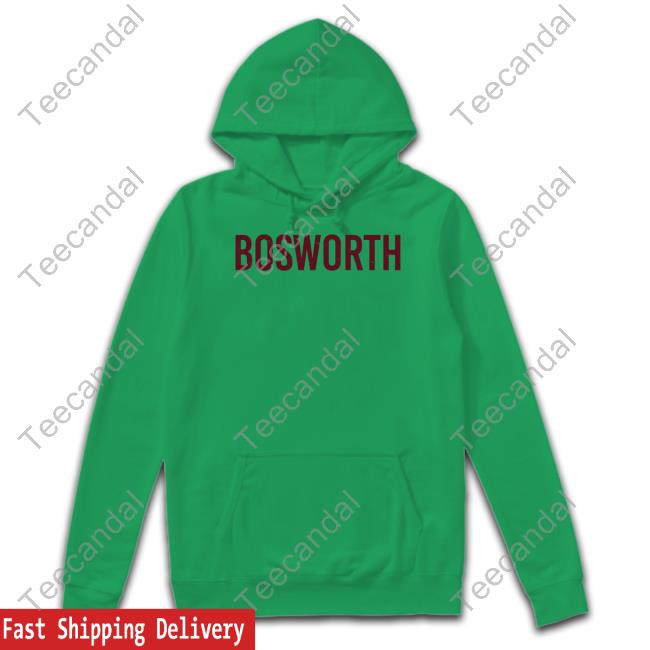 Brian Bosworth Wearing Bosworth Hooded Sweatshirt Brian Bosworth Wearing Bosworth Tee