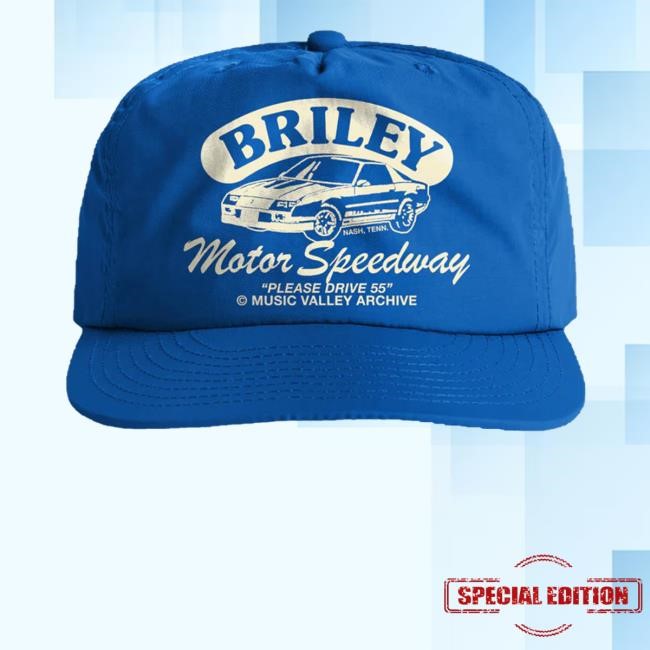 Music Valley Archive Merch Briley Motor Speedway Nylon New Cap