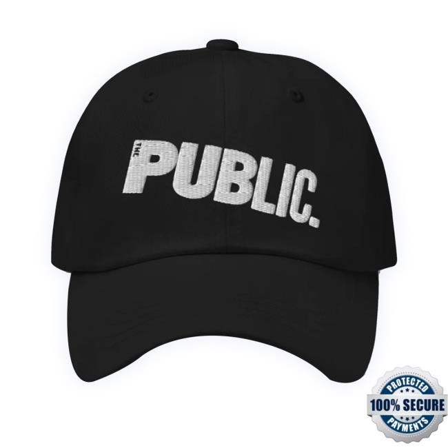 Public Theater Slanted Logo new twill cap