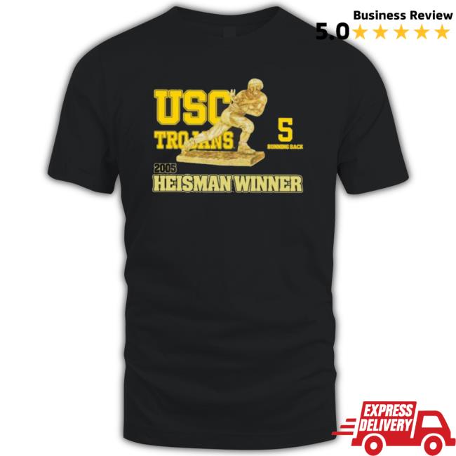 Usc Trojans 5 Running Back 2005 Heisman Winner Tee Usc Trojans 5 Running Back 2005 Heisman Winner Sweatshirt