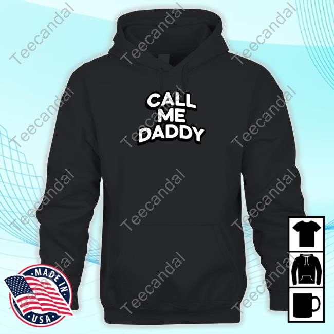 Topg Merch Andrew Tate Call Me Daddy Hoodie