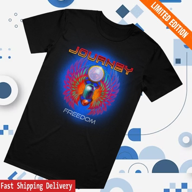 Crystal Scarab Freedom Funny Shirt Journey Music Merch Store