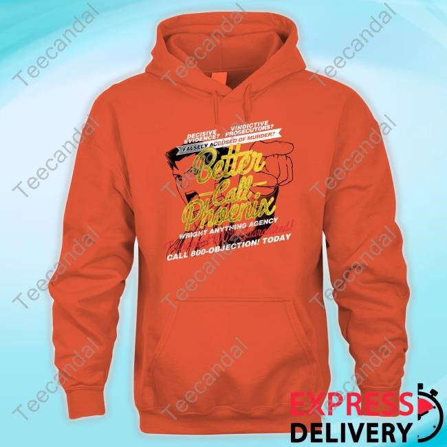Falsely Accused Of Murder Better Call Phoenix Tank Top Nrmturnabout Ace Attorney Better Call Phoenix Hoodie