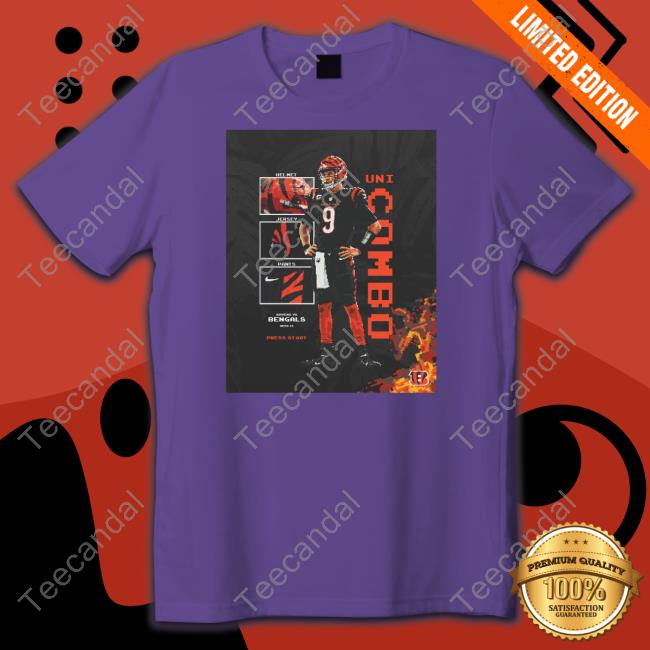 Uni Combo Helmet Jersey Pants Bengals 9 Sweatshirt Joe Burrow