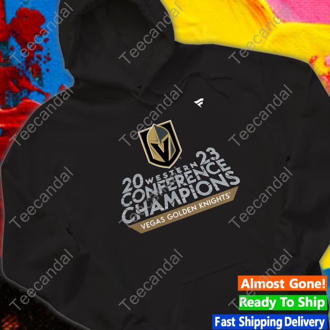 Vegas Golden Knights 2023 Western Conference Champions T Shirt