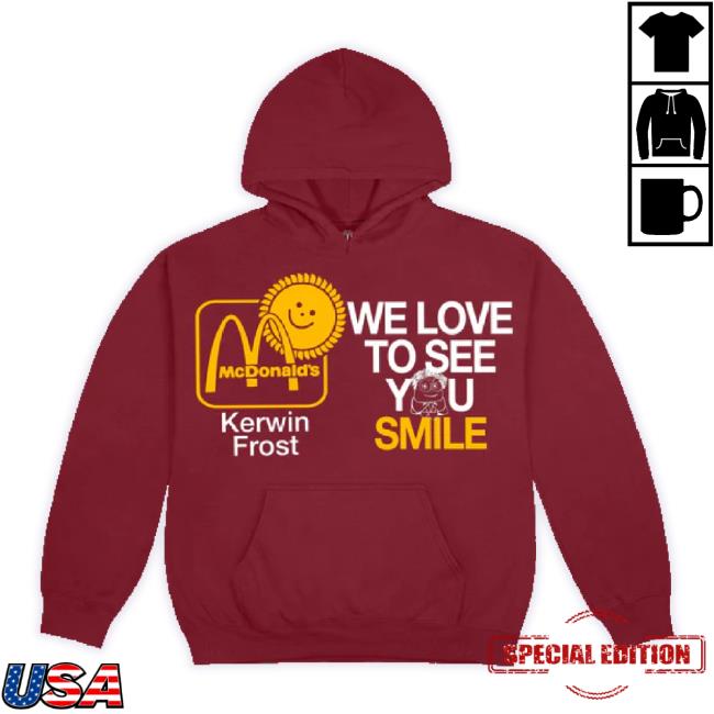 Original Kerwin Frost Merch Store Kerwin Frost We Love To See You Smile Long Sleeve Tee Kerwinfrost Shop