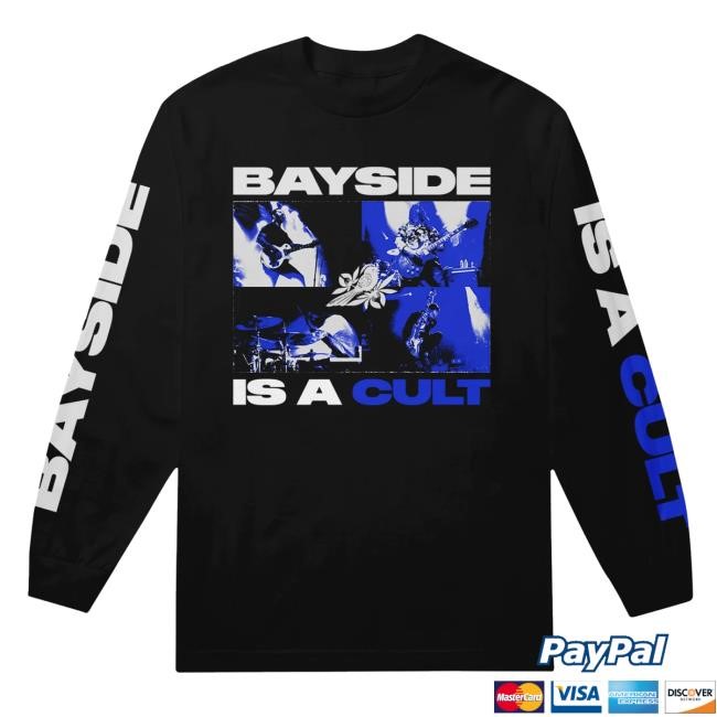 Bayside Merch Store Long Live Black Long Sleeve Tee