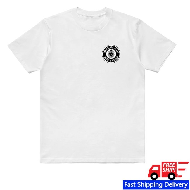 Immaculate White Tee Born X Raised Merch Store